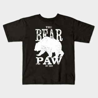 The OG Paw [White Text] Kids T-Shirt